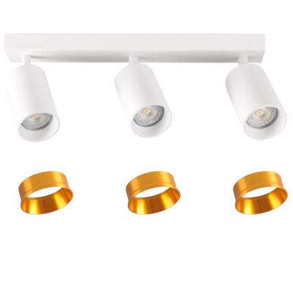 Spotlight MARIBEL 3xGU10/10W/230V white
