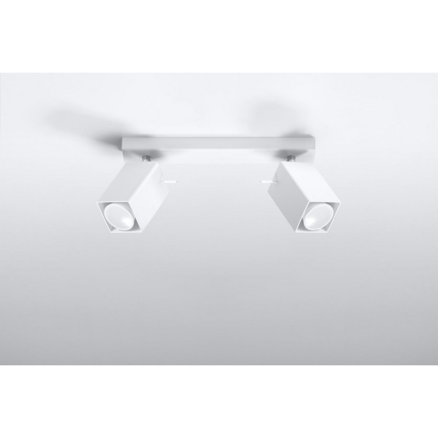 Spotlight MERIDA 2 2xGU10/40W/230V white