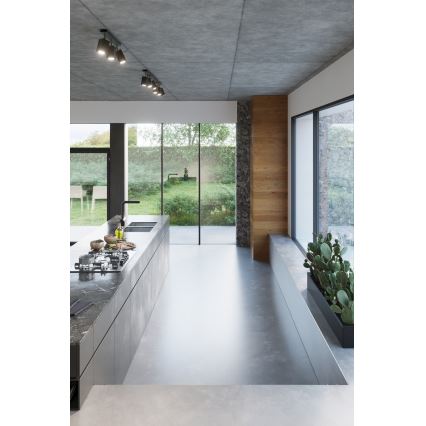 Sollux SL.0102 - Ceiling light MERIDA 4 4xGU10/40W/230V black