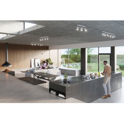 Sollux SL.0098 - Ceiling light MERIDA 4 4xGU10/40W/230V white