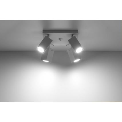 Spotlight MERIDA 4 4xGU10/40W/230V white