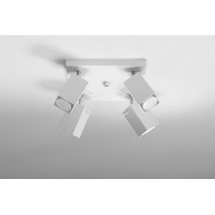 Spotlight MERIDA 4 4xGU10/40W/230V white