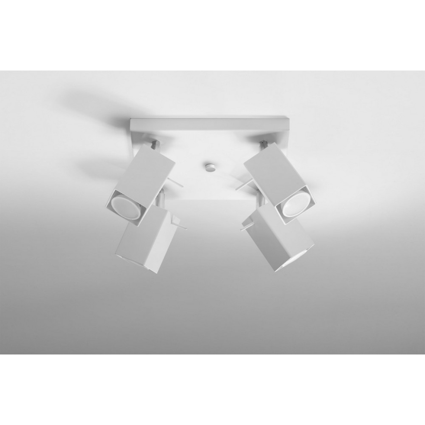 Spotlight MERIDA 4 4xGU10/40W/230V white