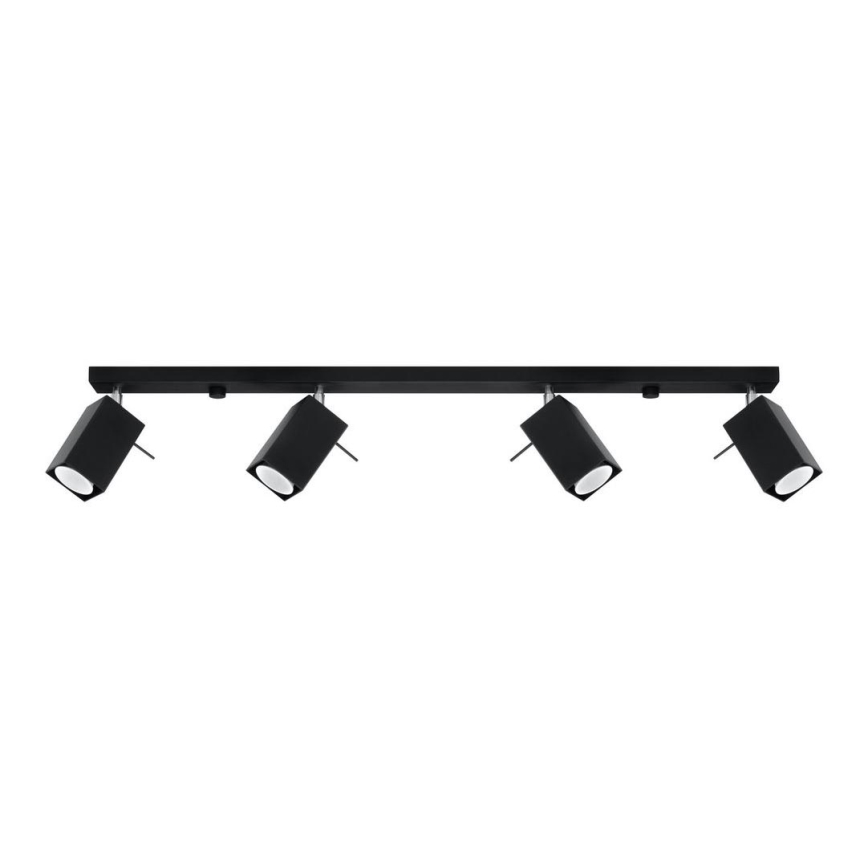 Spotlight MERIDA 4xGU10/40W/230V black