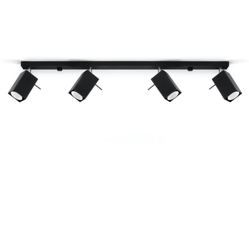 Spotlight MERIDA 4xGU10/40W/230V black