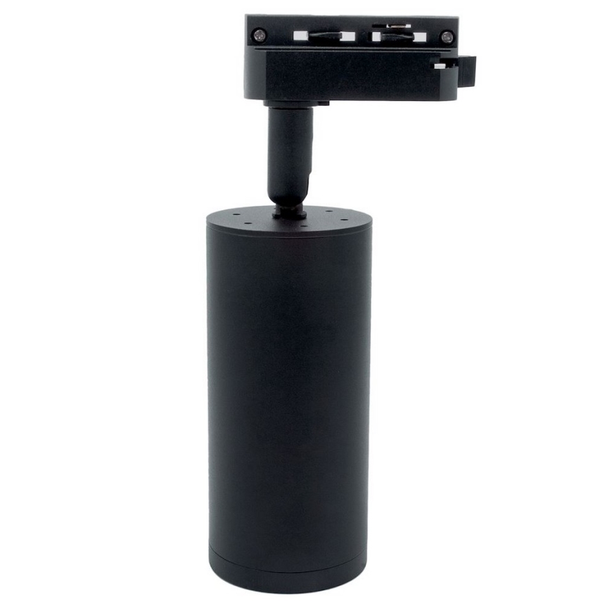 Spotlight MICA for rail system 1xGU10/25W/230V 1-phase black