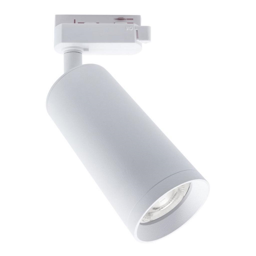 Spotlight MICA for rail system 1xGU10/25W/230V 1-phase white