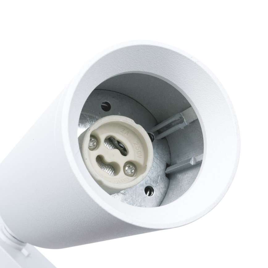 Spotlight MICA for rail system 1xGU10/25W/230V 1-phase white