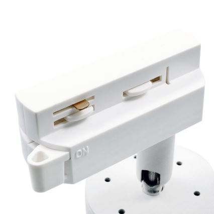 Spotlight MICA for rail system 1xGU10/25W/230V 1-phase white