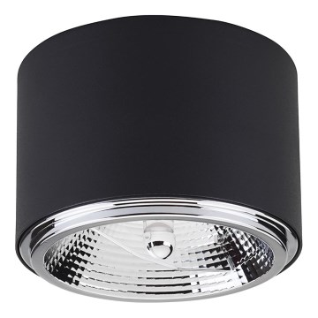 Spotlight MORIS 1xAR111 GU10/50W/230V black