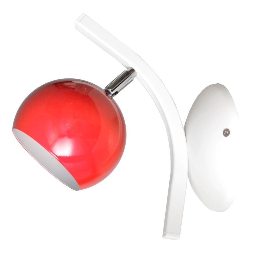 Spotlight MORRIS 1xE27/15W/230V red