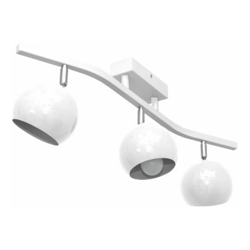 Spotlight MORRIS 3xE27/15W/230V white
