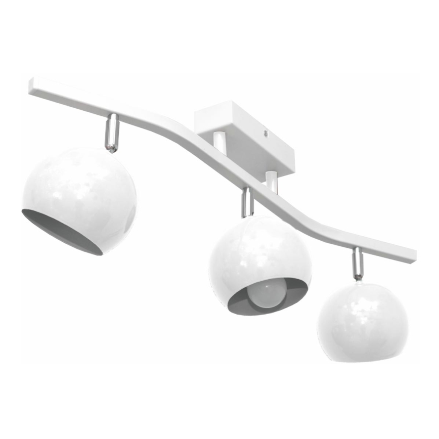 Spotlight MORRIS 3xE27/15W/230V white