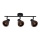 Spotlight NERIA 3xE14/40W/230V black/copper