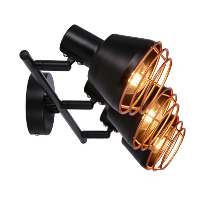 Spotlight NERIA 3xE14/40W/230V black/copper