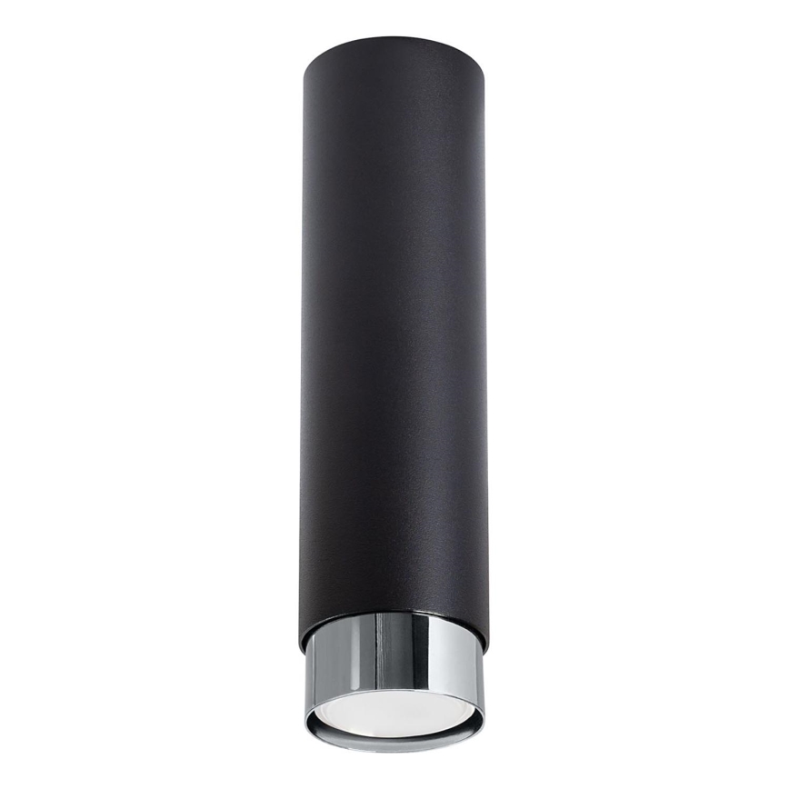 Spotlight NERO 1xGU10/10W/230V 22,5 cm black/shiny chrome