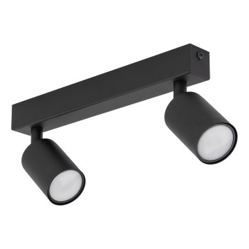 Spotlight NEX 2xGU10/10W/230V black
