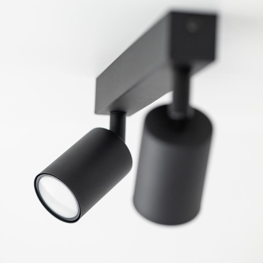 Spotlight NEX 2xGU10/10W/230V black