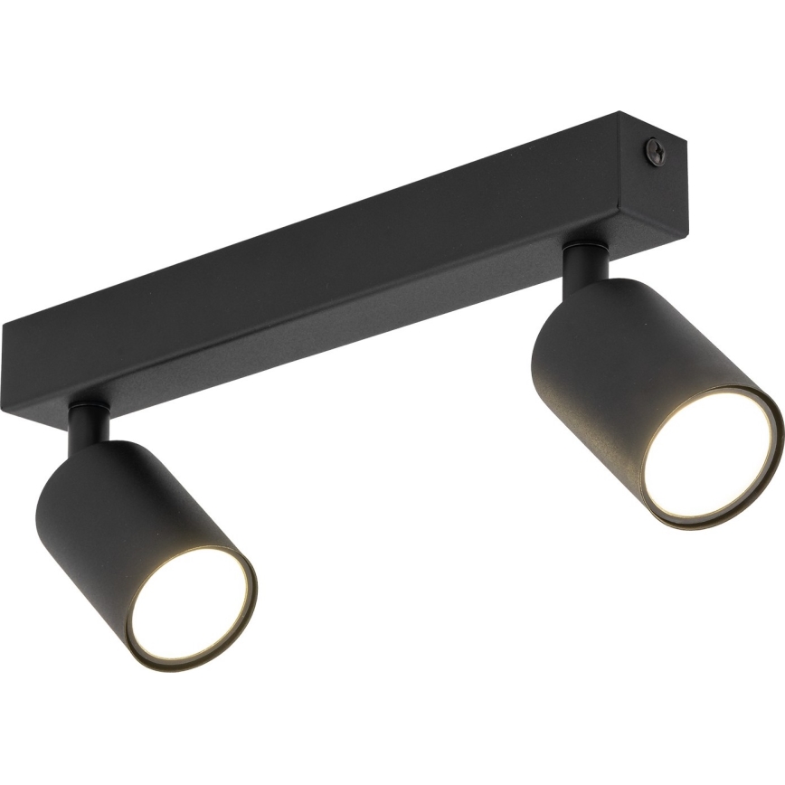 Spotlight NEX 2xGU10/10W/230V black