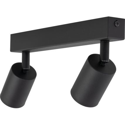 Spotlight NEX 2xGU10/10W/230V black