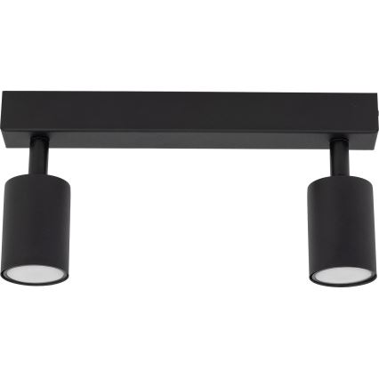 Spotlight NEX 2xGU10/10W/230V black