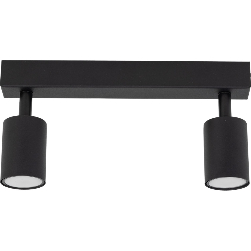 Spotlight NEX 2xGU10/10W/230V black