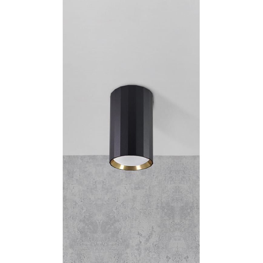 Spotlight NICEA 1xGU10/10W/230V black