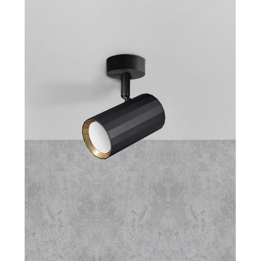 Spotlight NICEA 1xGU10/10W/230V black