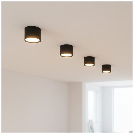 Spotlight OH12S 1xGX53/35W/230V 5 cm black