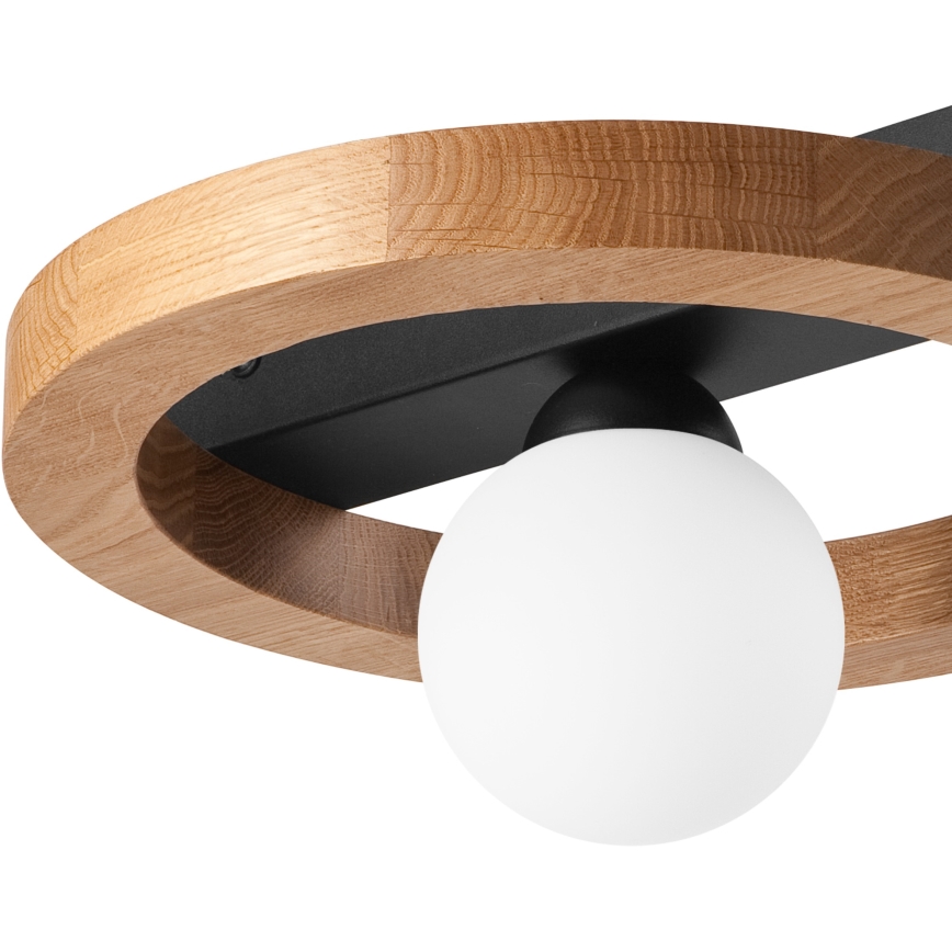 Spotlight OTIS 1xG9/5W/230V + 1xE27/15W/230V oak