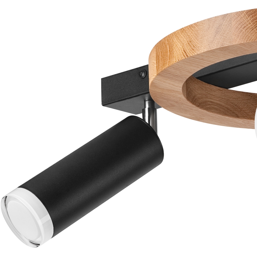 Spotlight OTIS 1xG9/5W/230V + 2xE27/15W/230V oak