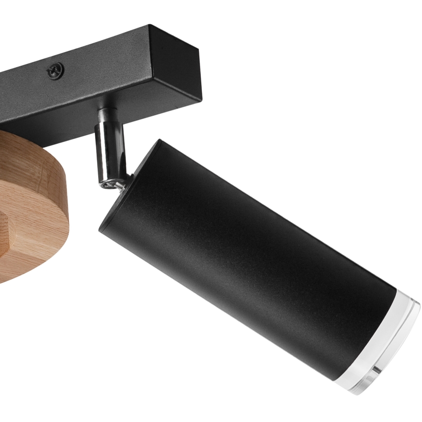 Spotlight OTIS 1xG9/5W/230V + 2xE27/15W/230V oak