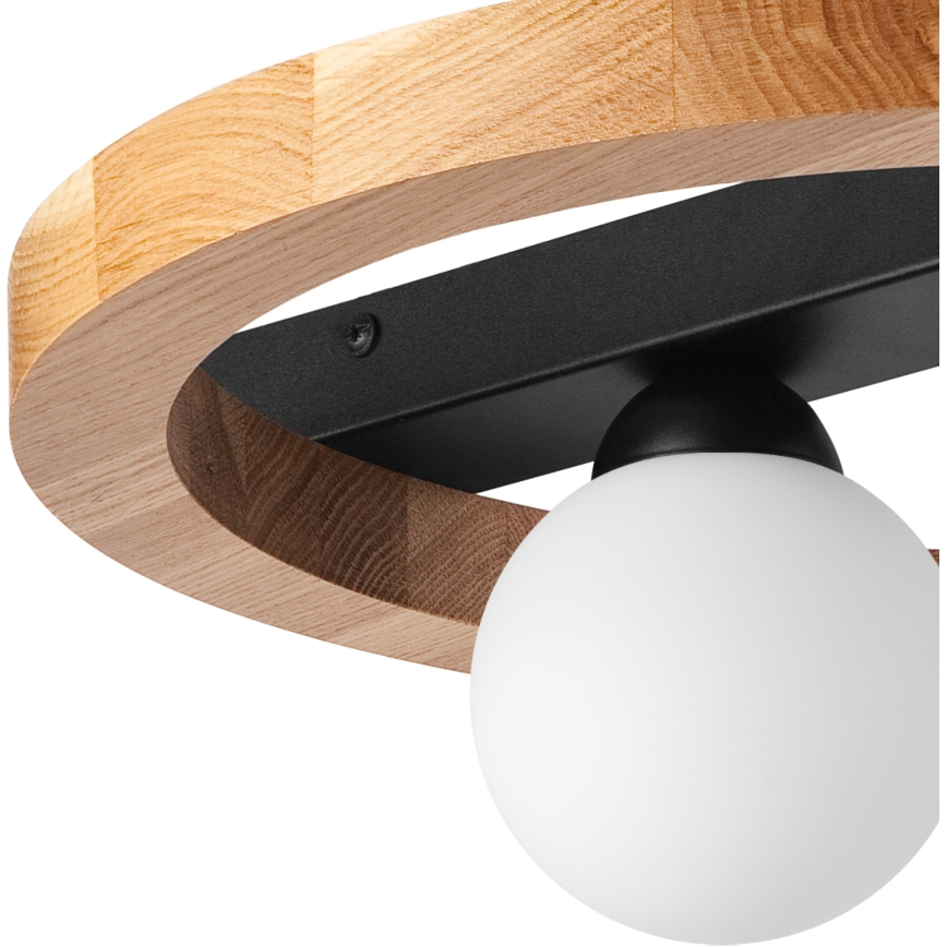 Spotlight OTIS 2xG9/5W/230V + 1xE27/15W/230V oak