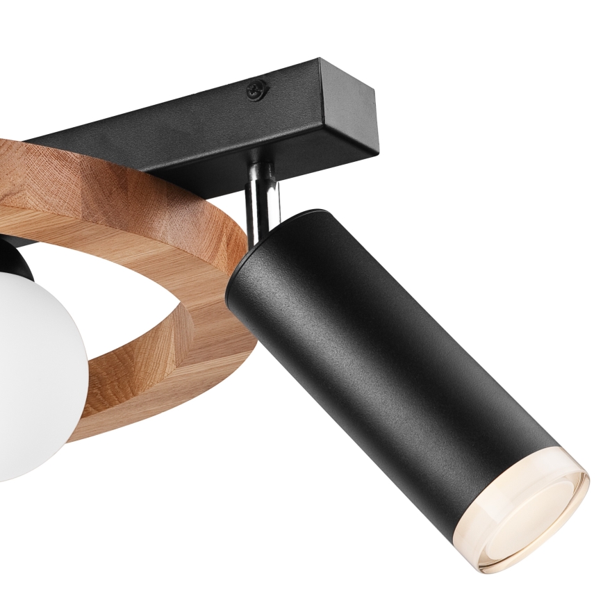 Spotlight OTIS 3xG9/5W/230V + 1xE27/15W/230V oak