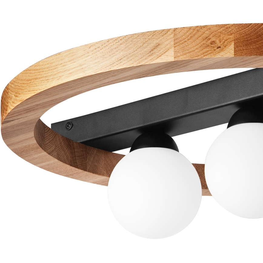 Spotlight OTIS 3xG9/5W/230V + 1xE27/15W/230V oak