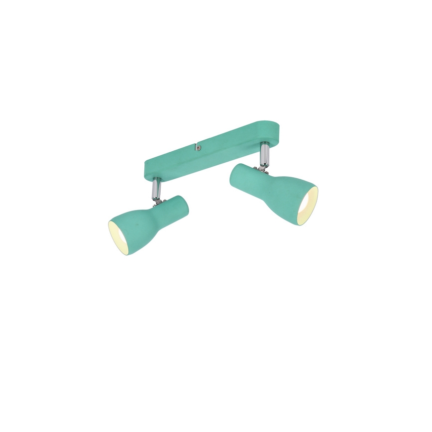 Spotlight PICARDO 2xE14/40W/230V turquoise