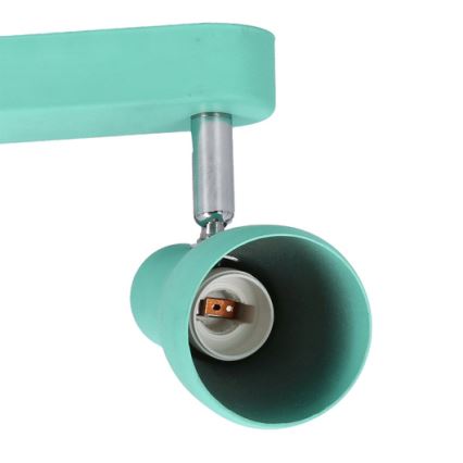 Spotlight PICARDO 2xE14/40W/230V turquoise