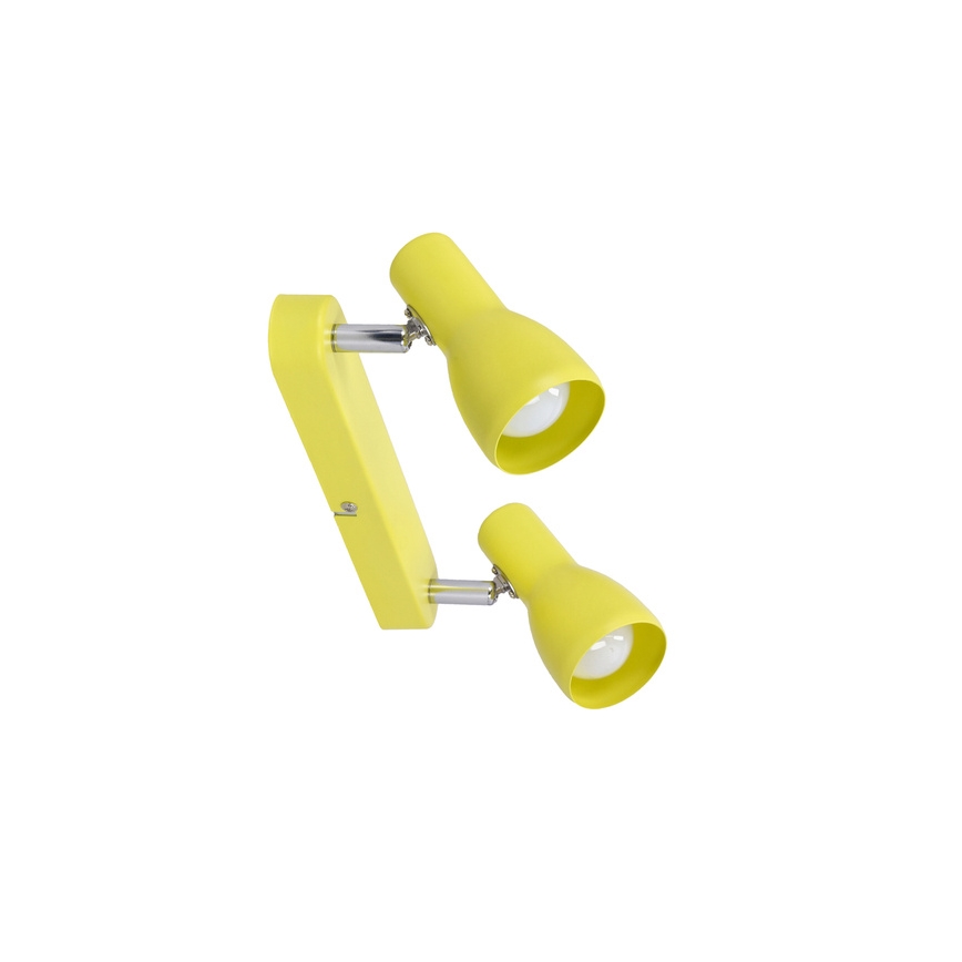 Spotlight PICARDO 2xE14/40W/230V yellow