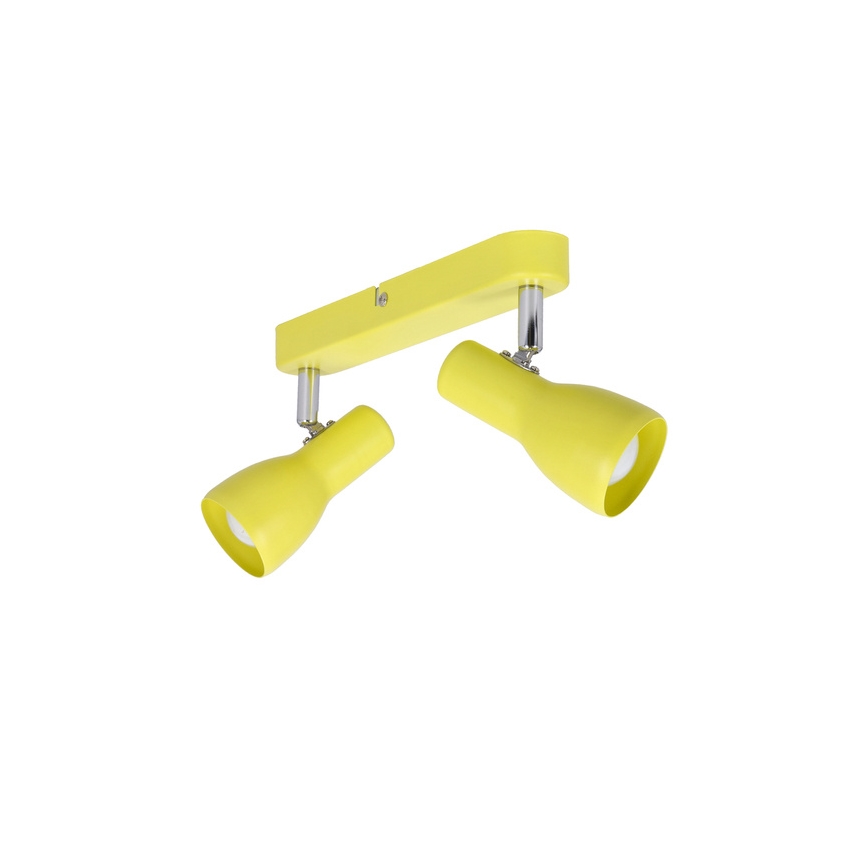 Spotlight PICARDO 2xE14/40W/230V yellow