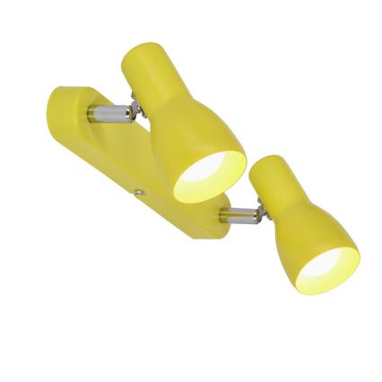 Spotlight PICARDO 2xE14/40W/230V yellow