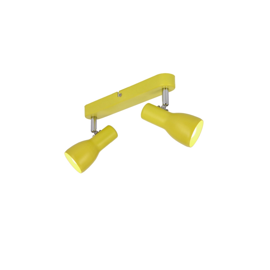 Spotlight PICARDO 2xE14/40W/230V yellow