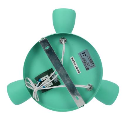 Spotlight PICARDO 3xE14/40W/230V turquoise