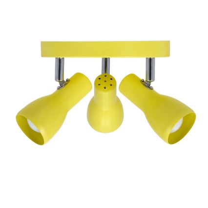 Spotlight PICARDO 3xE14/40W/230V yellow