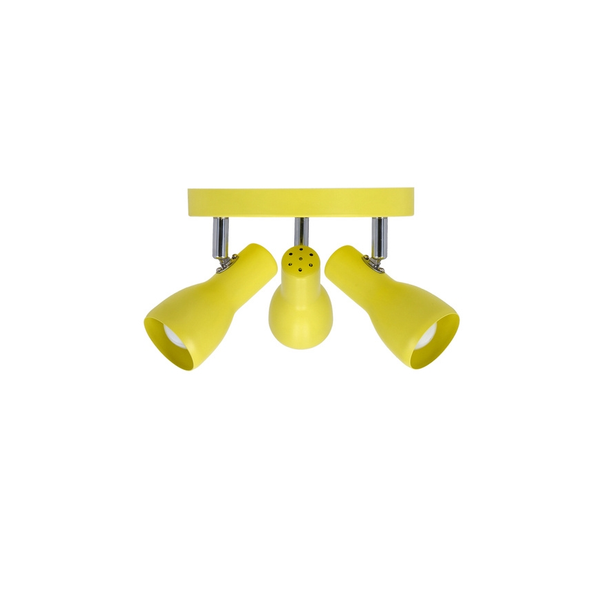 Spotlight PICARDO 3xE14/40W/230V yellow