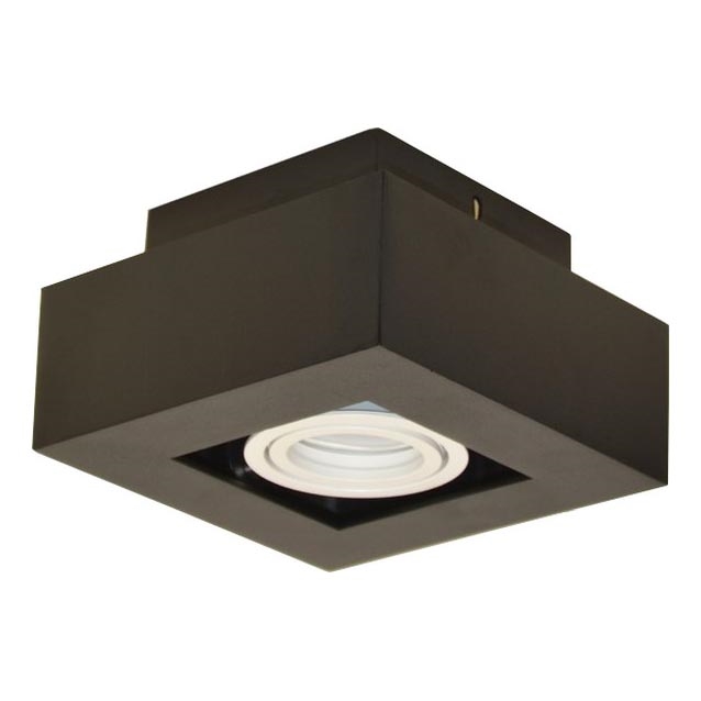 Spotlight PITA 1xGU10/30W/230V black