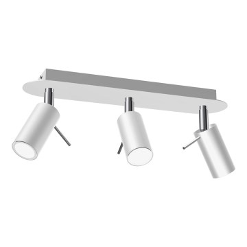 Spotlight PRESTON 3xGU10/MR11/40W/230V white