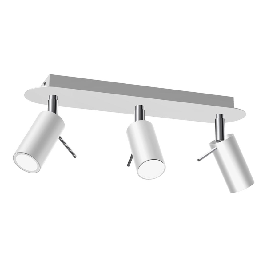 Spotlight PRESTON 3xGU10/MR11/40W/230V white