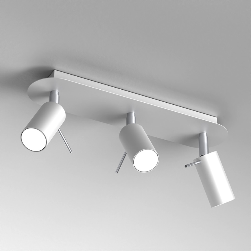 Spotlight PRESTON 3xGU10/MR11/40W/230V white