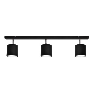 Spotlight PUNTA 3xGX53/10W/230V black