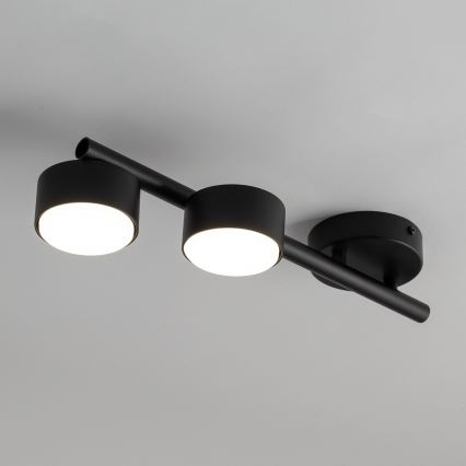 Spotlight PUNTO 2xGX53/12W/230V black